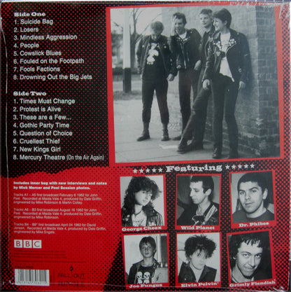 !Action Pact! - Drowning Out The Big Jets: BBC Radio Sessions 1982-83 (LP, Album, Comp, Rojo / Red)