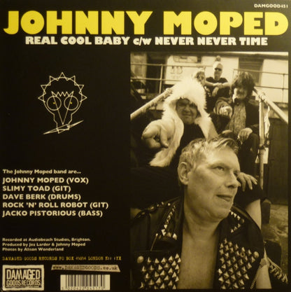 Johnny Moped - Real Cool Baby (7", Single, Ltd, Amarillo / Yellow)