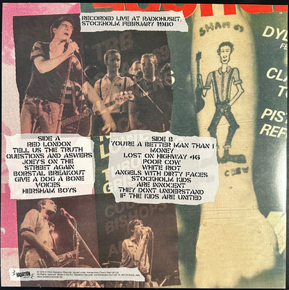 Sham 69 - Skinheads Are Magic Live At RadioHuset Stockholm February 1980 (LP, RSD, Ltd, Red And Black Swirled)