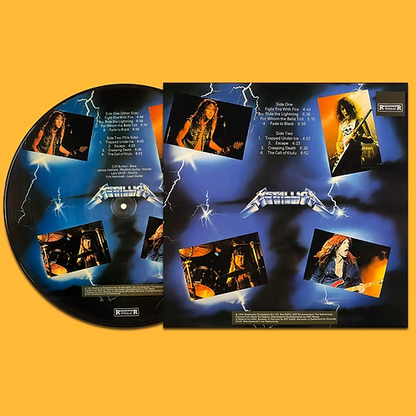 METALLICA LP Ride The Lightning (Picture Disc with Cover and Insert)