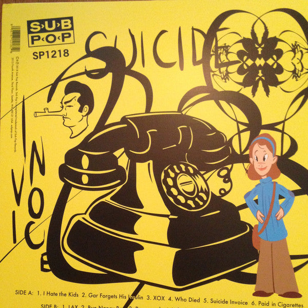 Hot Snakes - Suicide Invoice (LP, RE, RM, Yellow Opaque)