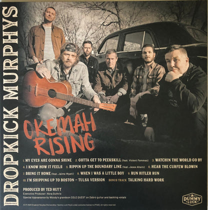 Dropkick Murphys – Okemah Rising - LP - 2023 - Dummy Luck Music – DLM-003LP