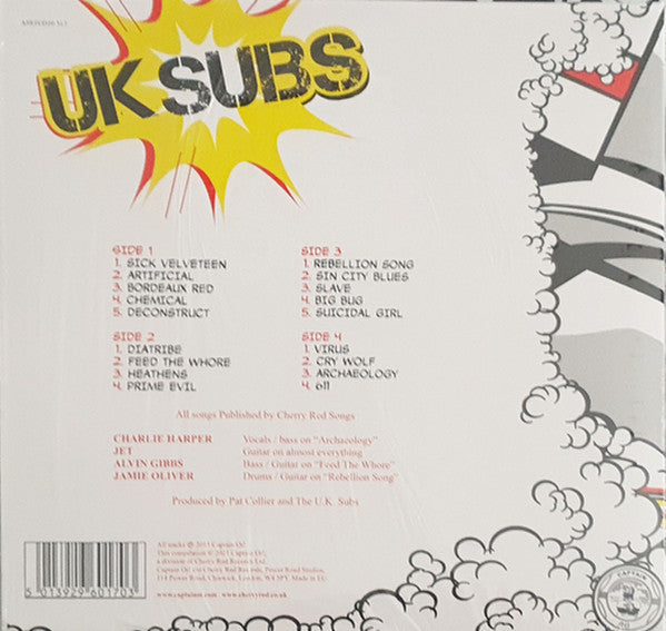 UK Subs - Yellow Leader (10", Red + 10", Blue + Album, Ltd, Red Clear)