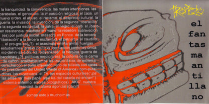 Tropiezo – El Fantasma Antillano - CD - Nuevo sin usar pero no precintado / New and unplayed but not sealed.