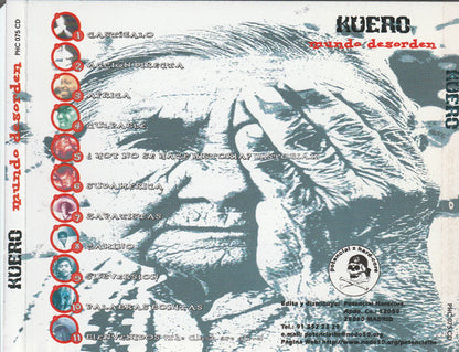 Kuero – Mundo Desorden - CD - CD Muy Buen Estado / Portada Como Nueva (VG+/M-)