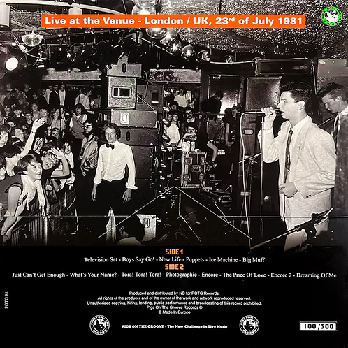 DEPECHE MODE LP Birthday Party At The Venue (Green Coloured) with Giant Poster