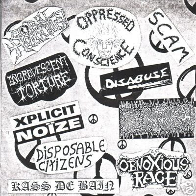 Various – Violent Core Attack - 7" - 1997 - Tobacco Shit Records – TSR-004