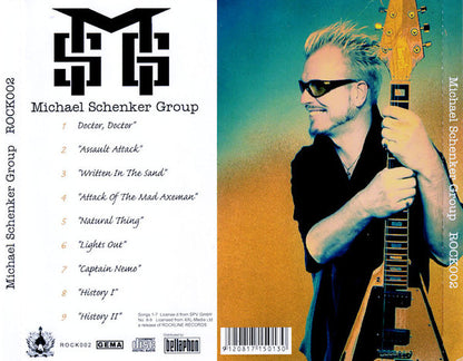 The Michael Schenker Group – Live & Loud - CD -2009 - Rockline Records ‎– ROCK002