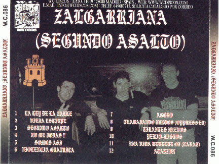 Zalgarriana – Segundo Asalto - CD - NUEVO - PRECINTADO / NEW – SEALED.
