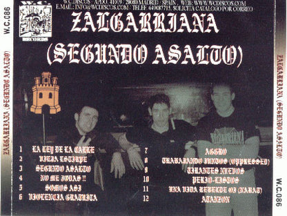 Zalgarriana – Segundo Asalto - CD - NUEVO - PRECINTADO / NEW – SEALED.