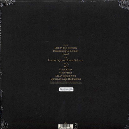 Coldplay ‎– Viva La Vida Or Death And All His Friends - LP - Clear - Gatefold Sleeve - Includes a booklet