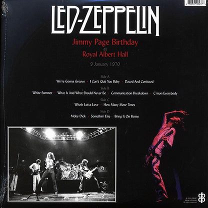 Led Zeppelin – Jimmy Page Birthday At The Royal Albert Hall 9 January 1970 - 2xLP - Gatefold Sleeve