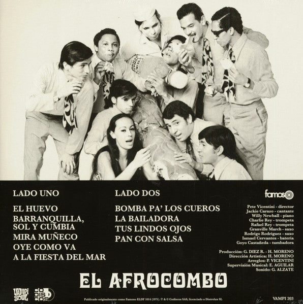 El Afrocombo – Pan Con Salsa - LP - 2019 - Vampi Soul – VAMPI 203