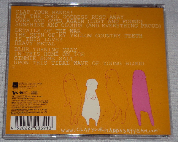 Clap Your Hands Say Yeah – Clap Your Hands Say Yeah - CD - Edición Japonesa - Con OBI - 2006 -V2 – V2CP 265-266 - Nuevo sin usar pero no precintado / New and unplayed but not sealed.