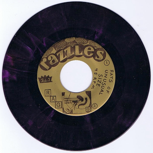 Rats Of Unusual Size ‎– Elephant Man - 7" - Purple, Dayglo PS - 1992 - Vital Music ‎– VMS-1004 - Como Nuevo / Like New (M- / M-)