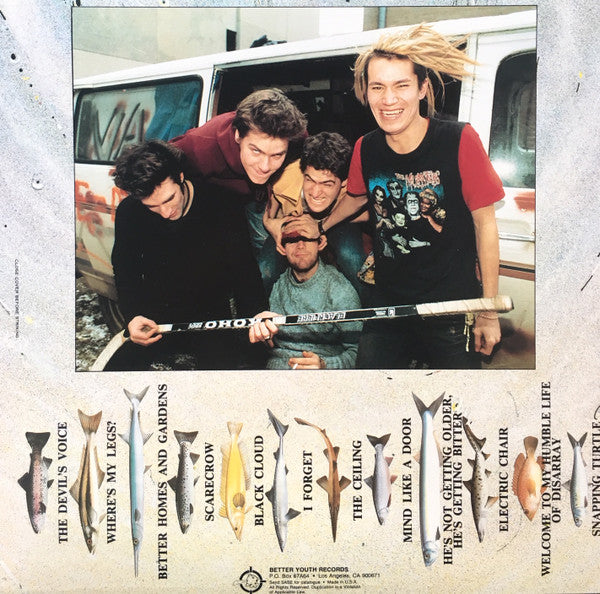 S.N.F.U. – If You Swear, You'll Catch No Fish- LP - NO Insert - 1986 - Better Youth Organization ‎– BYO 017 - Muy Buen Estado / Very Good Condition (M- / VG+)