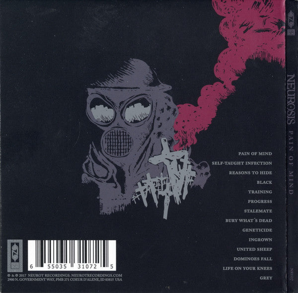 Neurosis - Pain Of Mind (CD, Album, RE, RM, Dig)