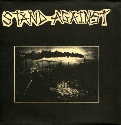 Stand Against / Excreted Alive – Stand Against / «Product Of The System» - 7" - 1998 - Dry Retch – D.R. 003 - Vinilo Como Nuevo / Portada Muy Buen Estado (M-/VG+).