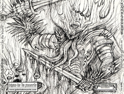 Necrodamus – No Rest For The Wizard - CD - CD Como Nuevo / Portada Como Nueva (M-/M-)