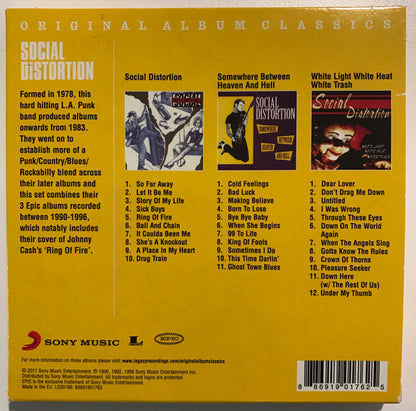 Social Distortion – Original Album Classics - 3xCD Box Set - USADO / USED (M- / M-)