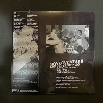 Government Issue - Boycott Stabb Complete Session (LP, RE, RM, Blanco / White)