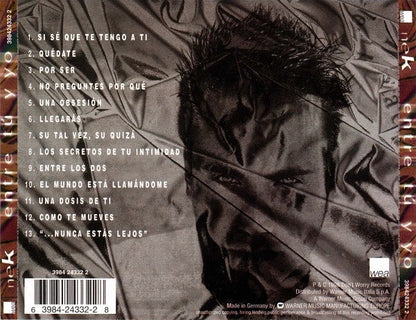 Nek – Entre Tú Y Yo - CD - Nuevo sin usar pero no precintado / New and unplayed but not sealed.