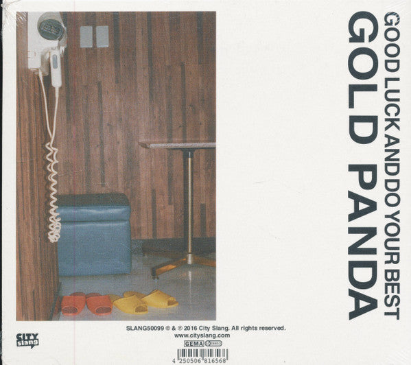 Gold Panda – Good Luck And Do Your Best - CD - Digipak - 2016 - City Slang – SLANG50099