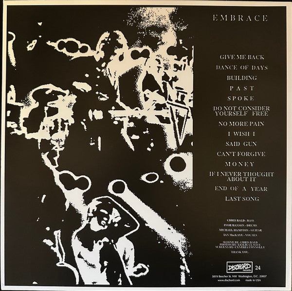 Embrace - Embrace (LP, Album, RE, RM, Verde / Green)