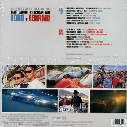 Link Wray, The Byrds, The Sonics, Marco Beltrami, Buck Sanders, Etc. - Ford V Ferrari: Original Motion Picture Soundtrack - LP - Clear