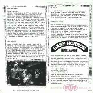 Baby Horror ‎– Head & Banger - 7" - Vinilo AMARILLO / YELLOW Vinyl - 2015 - Rumble Records – RR131