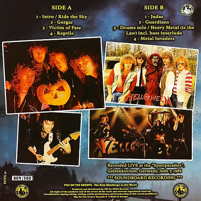 HELLOWEEN LP Guardians Of Metal (Yellow Marbled Coloured) 300 Numbered Copies