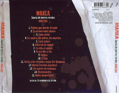 Marea – Jauría De Perros Verdes (Rarezas) - CD - 2007 - DRO – 2564696689