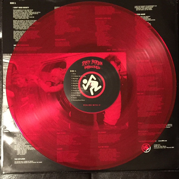 D.R.I. - Dealing with it - LP Rojo / Red - 2010 Beer City Records