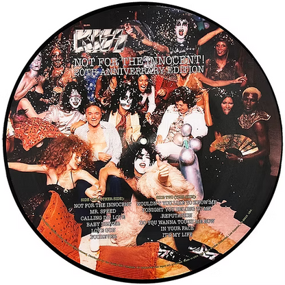 KISS LP Not For The Innocent! MISSPRINT (Picture Disc 200 Copies)