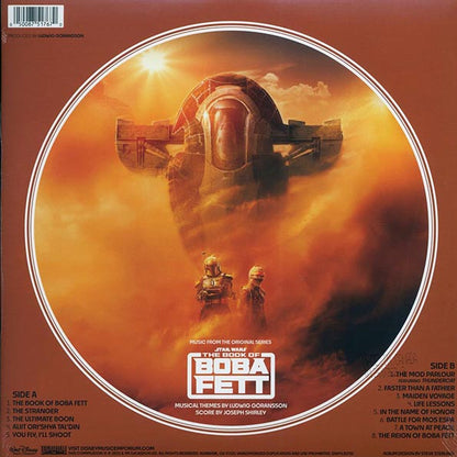 Star Wars: The Book Of Boba Fett, Music From The Original Series - LP - Picture Disc