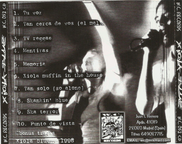 Xiola Blue – Xiola Blue - CD - NUEVO - PRECINTADO / NEW – SEALED.