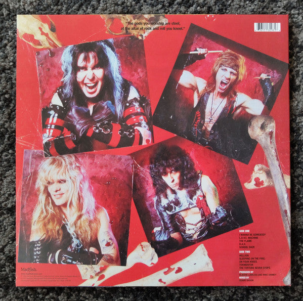 W.A.S.P. - W.A.S.P. (LP, Album, Ltd, RE, Red/Black Marble)