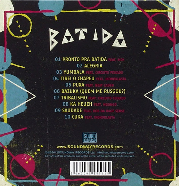 Batida – Batida - CD - Digipak - 2012 - Soundway – SNDWCD038