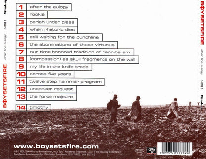 Boysetsfire – After The Eulogy - CD - 2003 - Epic – 510778 2, Wind-Up – WIN 510778 2 - CD Muy Buen Estado (VG+) / Portada Nueva (M)