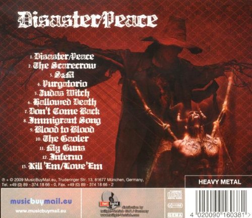 Disaster/Peace – Disaster/Peace - CD - 2009 - MusicBuyMail.eu – MBMCD6038