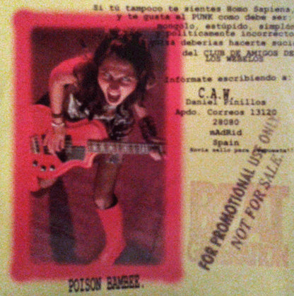 Los Webelos - Contra El Homo Sapiens (CD, Promo)