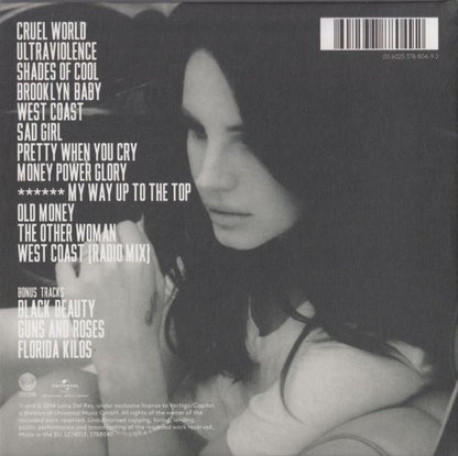 Lana Del Rey – Ultraviolence - CD - Deluxe Edition Digipak - Como Nuevo / Like New (M- / M-)