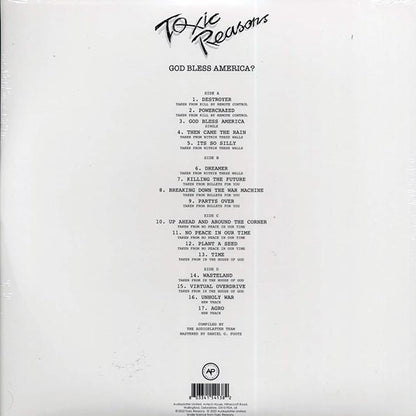 Toxic Reasons ‎– God Bless America? - 2xLP - Colored vinyl (red/white/blue splatter) - Gatefold Sleeve - Limited edition; 1000 copies made
