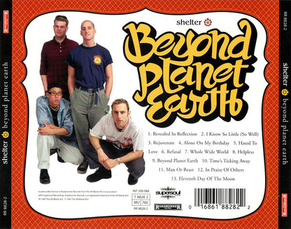 Shelter – Beyond Planet Earth - CD - 1997 - Roadrunner Records – RR 8828-2, Supersoul Recordings – RR 8828-2