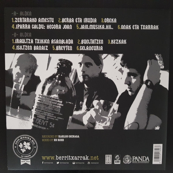 Berri Txarrak – Born.Music.Died - LP
