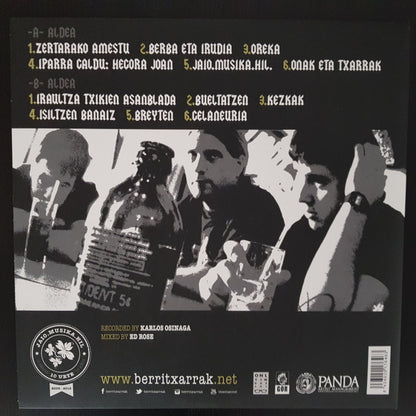 Berri Txarrak – Born.Music.Died - LP