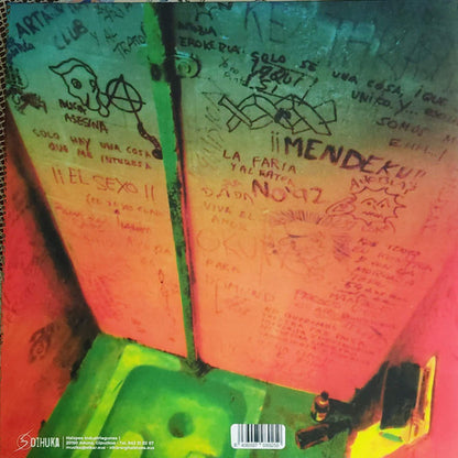 La Polla Records - Ellos Dicen Mierda, Nosotros Amen (LP, Album, RE, Verde / Green)