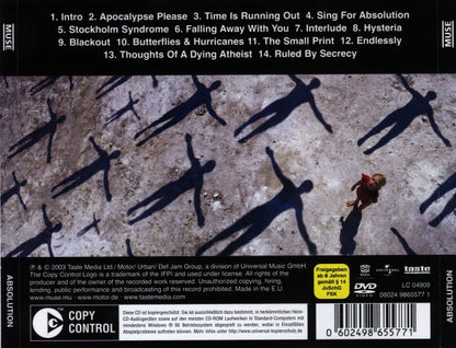 Muse – Absolution - CD+DVD - CD y DVD Como Nuevos / Portada Como Nueva (M-/M-)
