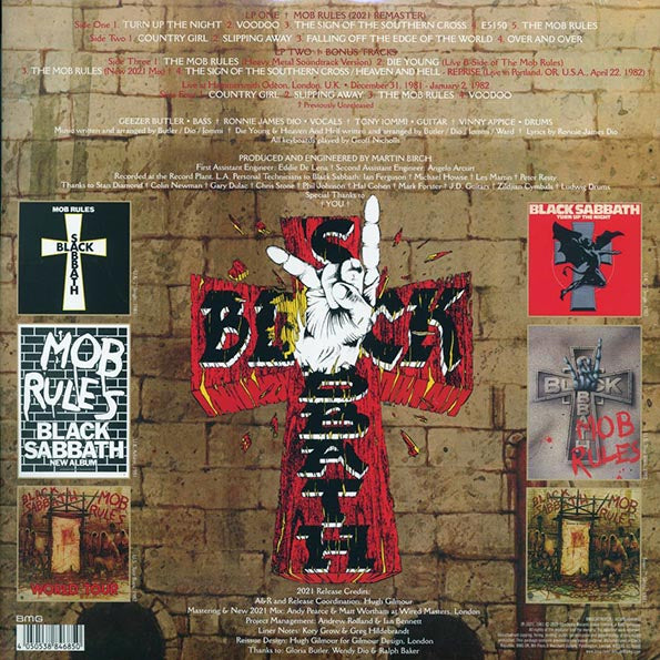 Black Sabbath ‎– Mob Rules - 2xLP - Gatefold Sleeve - Includes 8 bonus tracks