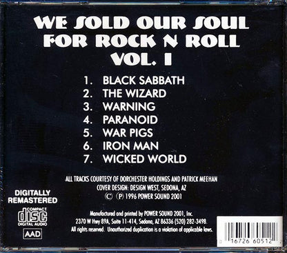 Black Sabbath – We Sold Our Soul For Rock 'N' Roll Vol. I - CD